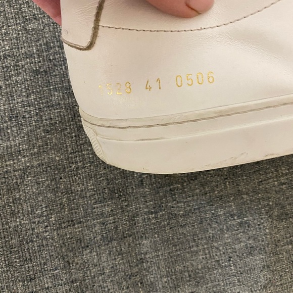 Common Project Original Achilles Leather Low Sneakers Men Size 41 - Picture 10 of 11